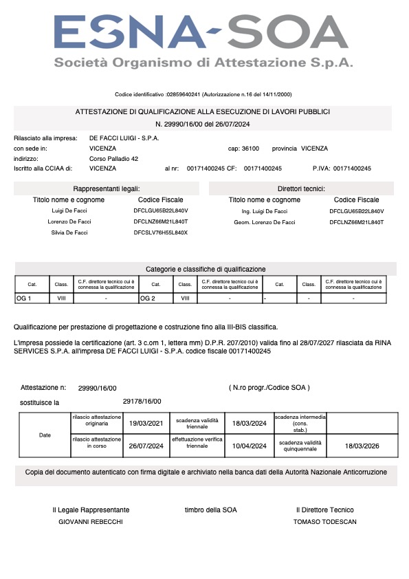 De Facci Luigi Spa Soa attestazione-29990[02]